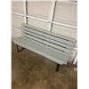 Image 1 : Garden bench, 64"W - metal legs