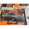 Image 2 : 1989 Ford dealership car ads - Temp, Tracer, Topaz 16"x20"