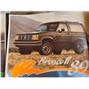 Image 3 : 1989 Ford dealership car ads - Bronco, Cougar, Taurus 16"x20"