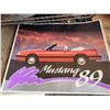 Image 2 : 1989 Car dealer ads - Mustang, Grand Marquis, Crown Victoria 16"x20"