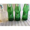 Image 4 : 6 Vintage Canada Dry bottles- 4 green 2 clear w/ 2 bonus cans