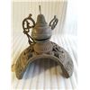 Image 4 : Cast Iron stove top decoration Finial - Small piece missing