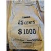 Image 6 : 4 Canada money bags - one has bottom cut open