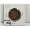 Image 1 : 1857 Upper Canada 1/2 Penny