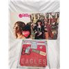 Image 1 : Eagles & 2 Heart LP records