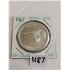 Image 1 : 1967 Diving Goose Silver Dollar