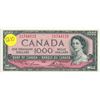 Image 1 : 1954 Canada $1000.00 ONE THOUSAND dollar bill (Fifth of Five in Sequence)