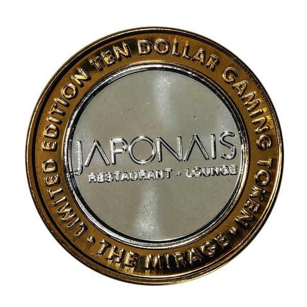 .999 Silver Mirage Las Vegas, Nevada $10 Casino Limited Edition Gaming Token
