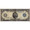 Image 1 : 1914 $5 Federal Reserve Note Atlanta