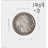 Image 1 : 1909-D Barber Quarter Coin
