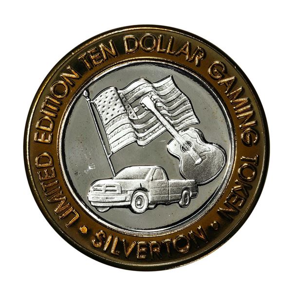.999 Silver Silverton Casino Las Vegas, Nevada $10 Limited Edition Gaming Token