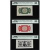 Image 1 : Lot of Specimen 3rd Issue Twenty-Five Cent Fractional Notes PMG Ch. Uncirculated 63/64