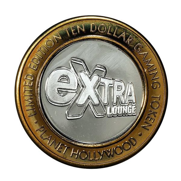 .999 Fine Silver Planet Hollywood Las Vegas, Nevada $10 Limited Edition Gaming Token