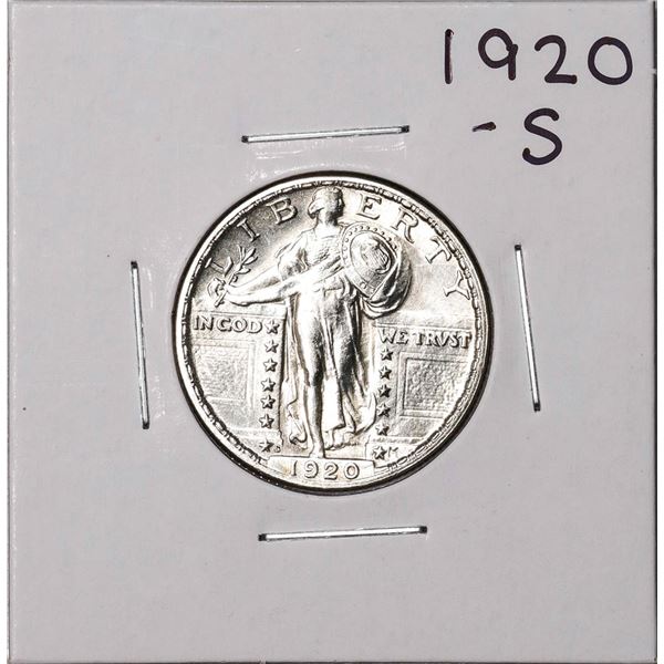 1920-S Standing Liberty Quarter Coin