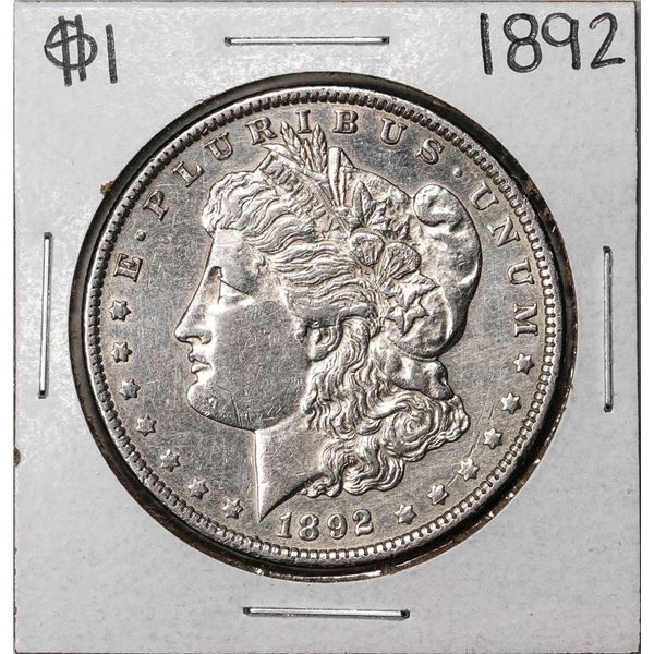 1892 $1 Morgan Silver Dollar Coin