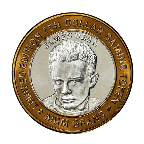 .999 Silver MGM Grand Las Vegas, Nevada $10 Casino Limited Edition Gaming Token