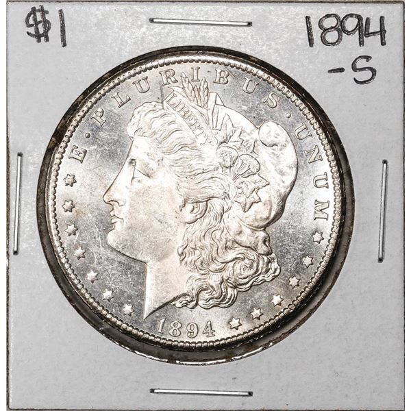 1894-S $1 Morgan Silver Dollar Coin