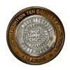 Image 1 : .999 Fine Silver Stardust Las Vegas, Nevada $10 Limited Edition Gaming Token