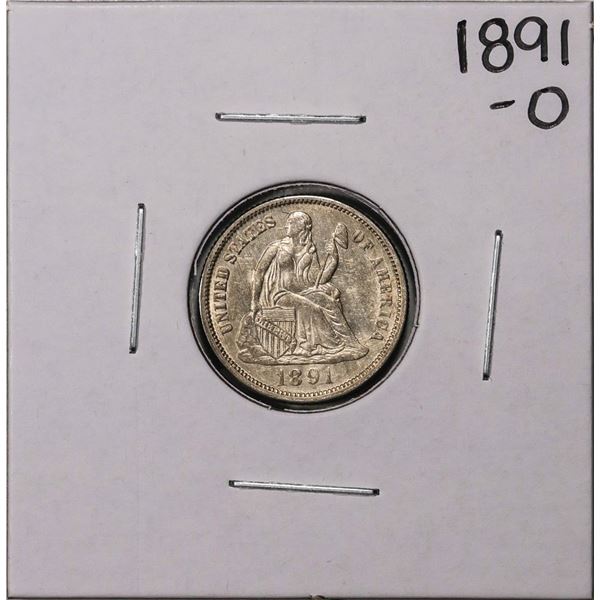 1891-O Seated Liberty Dime Coin