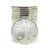 Image 1 : One Roll of (20) Brilliant Uncirculated 2007 $1 American Silver Eagle Coins