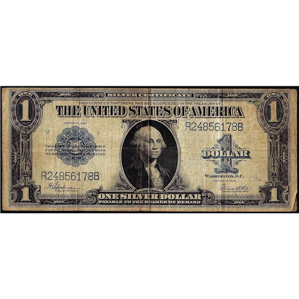 1923 $1 Silver Certificate Note