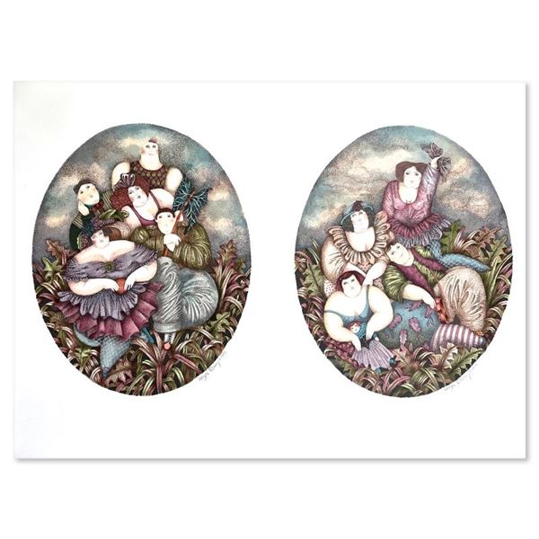 Haya Ran Limited Edition Serigraph On Paper