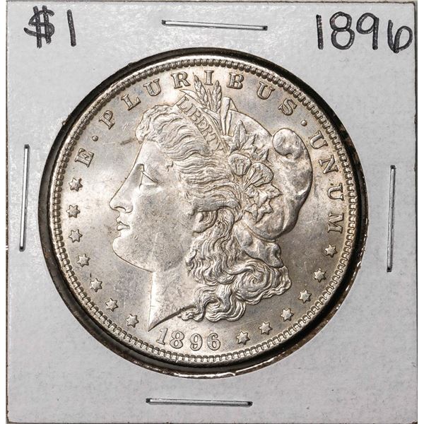1896 $1 Morgan Silver Dollar Coin