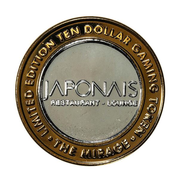 .999 Silver Mirage Las Vegas, Nevada $10 Casino Limited Edition Gaming Token