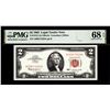 Image 1 : 1963 $2 Legal Tender Note Fr.1513 PMG Superb Gem Uncirculated 68EPQ