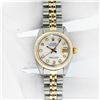 Image 3 : Rolex Ladies Two Tone MOP Diamond Datejust Wristwatch with Rolex Box