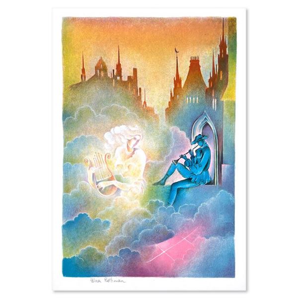 Zina Roitman Limited Edition Serigraph On Paper