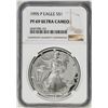 Image 1 : 1995-P $1 Proof American Silver Eagle Coin NGC PF69 Ultra Cameo