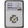 Image 1 : 1942 Mercury Dime Coin NGC MS66FB
