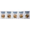 Image 1 : Lot of (5) 1900 $20 Liberty Head Gold Coin PCGS MS62