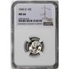 Image 1 : 1945-D Mercury Dime Coin NGC MS66