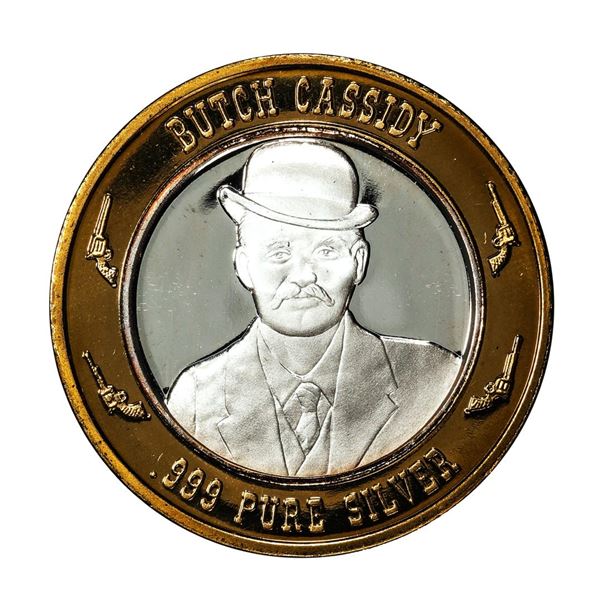.999 Silver Limited Edition Gunfighters Series Casino Gaming Token