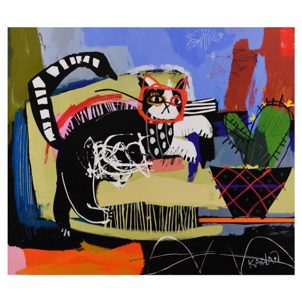 Lee Kaplun Limited Edition Giclee On Canvas