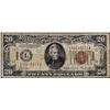 Image 1 : 1934A $20 Hawaii WWII Emergency Issue Federal Reserve Note