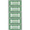 Image 2 : Lot of (5) Consecutive 1928 $1 Funnyback Silver Certificate Notes