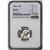 Image 1 : 1944 Mercury Dime Coin NGC MS67