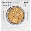 1906-S $10 Liberty Head Eagle Gold Coin
