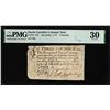 1771 North Carolina 3 Pounds Colonial Note NC-142 PMG Very Fine 30 Magna Charta