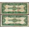 Image 2 : Lot of (2) 1923 $1 Silver Certificate Notes
