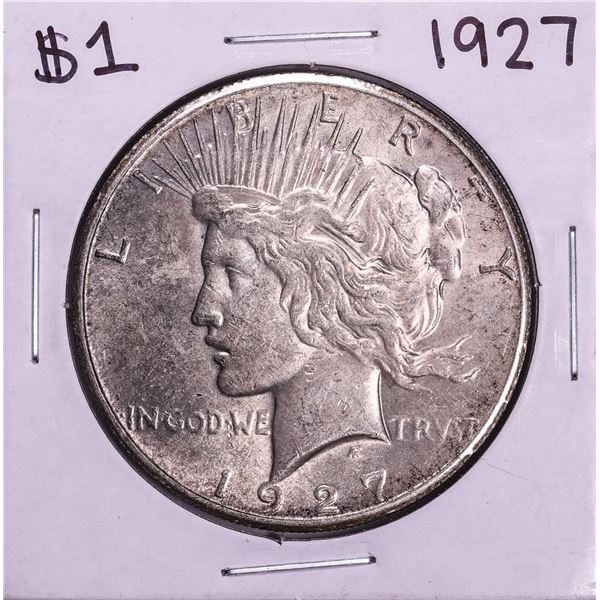 1927 $1 Peace Silver Dollar Coin