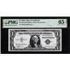 Image 1 : 1935 $1 Silver Certificate Note Fr.1607 PMG Gem Uncirculated 65EPQ