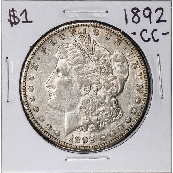 1892-CC $1 Morgan Silver Dollar Coin