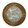 Image 2 : .999 Silver Flamingo Hilton Reno, Nevada $10 Casino Limited Edition Gaming Token