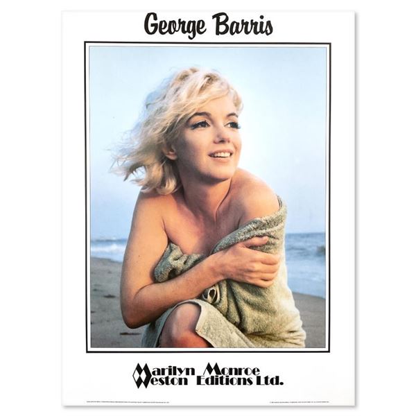 George Barris (1922-2016) "Marilyn Monroe" Poster On Paper