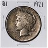 Image 1 : 1921 $1 Peace Silver Dollar Coin