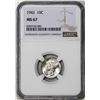 Image 1 : 1942 Mercury Dime Coin NGC MS67